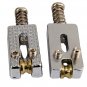 6pcs Roller Bridge Tremolo Saddles 1pc w/ Wrench For Tele Electric Guitar