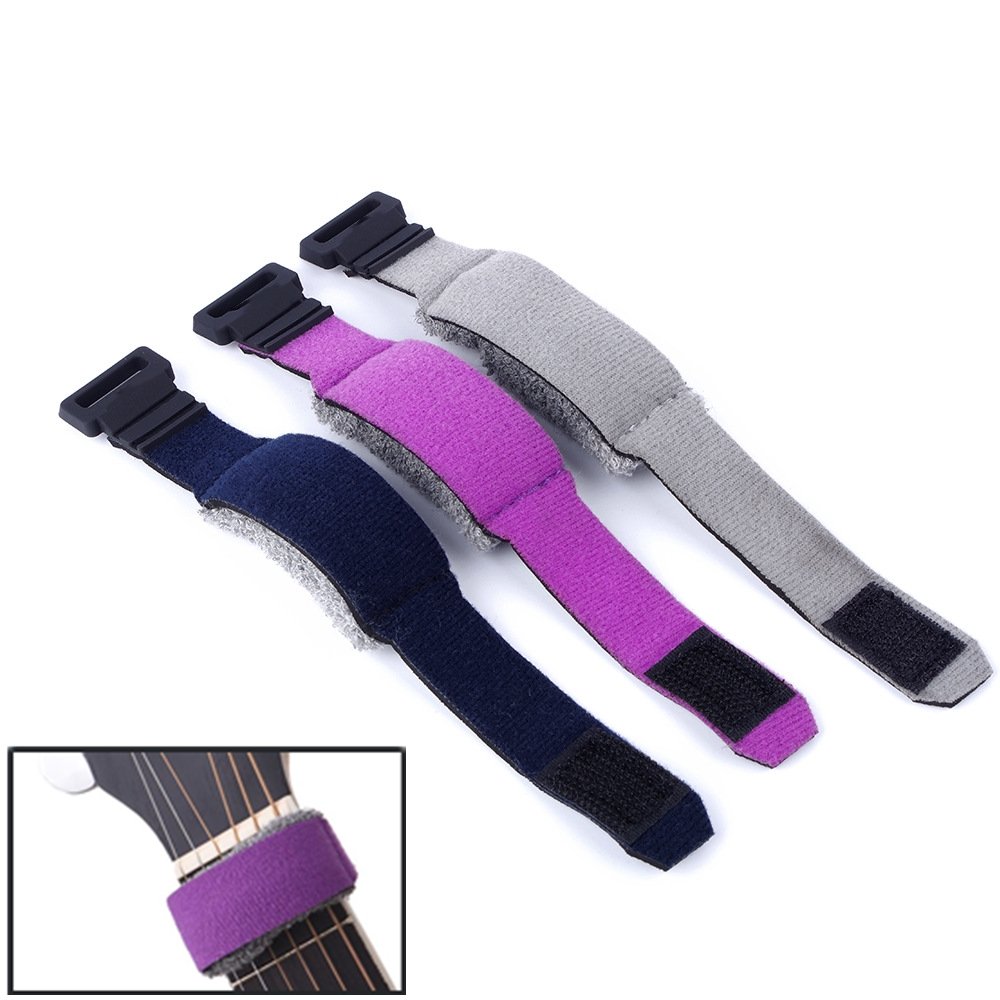 1Pcs Debbie GF8 Guitar Wraps Guitar Fret Strings Mute for Acoustic Classic Guitars Bass Ukulele Stri