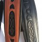 YICHUAN Guitar Strap PU Leather Embossed Adjustable Length For Acoustic Guitars Electric Bass