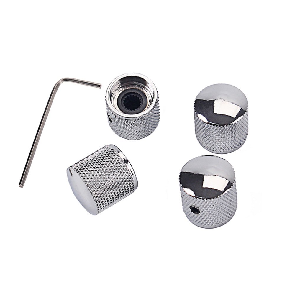 1PC EGV1 Electric Guitar Volume Knob With Hexagon Screws Lock Volume Control Buttons For Electric Gu