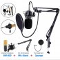 BM800 Pro Condenser Microphone Kit with V8X PRO Muti-functional Bluetooth Sound Card