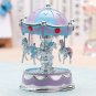 Carousel LED Light Music Box Romantic Gift Clockwork Music Box