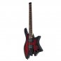 IRIN R-700 Headless Electric Guitar Set Dual Pickups Built-in String Lock Module with Speaker
