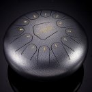 12'' Steel Tongue Drum Handpan 13 Notes Hand Tankdrum with Bag and Drumstick Gift