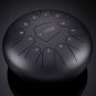12'' Steel Tongue Drum Handpan 13 Notes Hand Tankdrum with Bag and Drumstick Gift