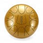 10 Inches 11 Notes Steel Tongue Drum Steel Tongue Percussion with Storage Bag/Drumstick