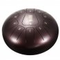 10'' Steel Tongue Drum Handpan D Major 11 Notes Hand Tankdrum  With Bag Mallets
