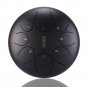 10'' Steel Tongue Drum Handpan D Major 8 Notes Hand Tankdrum  With Bag Mallets