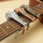 Alice Crocodile Style Zinc Alloy Guitar Capo for Folk Wood Guitar Electric Guitar