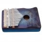 17-key Mahogany Crane Sun Gradient Kalimbas Thumb Piano
