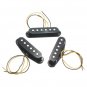 3Pcs Vintage Clean Guitar Pickups For Fender Stratocaster Strat Squier
