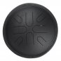 HLURU 10 Inch 8 Tone Japanese Tune Travel Drum Ethereal Drum Steel Tongue Drum Leisure Percussion In