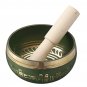 Tibetan Singing Bowl With Traditional Design Tibetan Buddhist Prayer Flag Handmade in Nepal