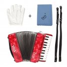 IRIN 22-Keys 8 Bass Accordion Educational Practice Musical Instrument Rhythm Band for Beginner Child