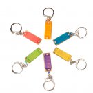 Naomi 5 PCS 4 Hole 8 Tone Mini Harmonica Keychain Key Rings For Toy Gift Musical Instrument