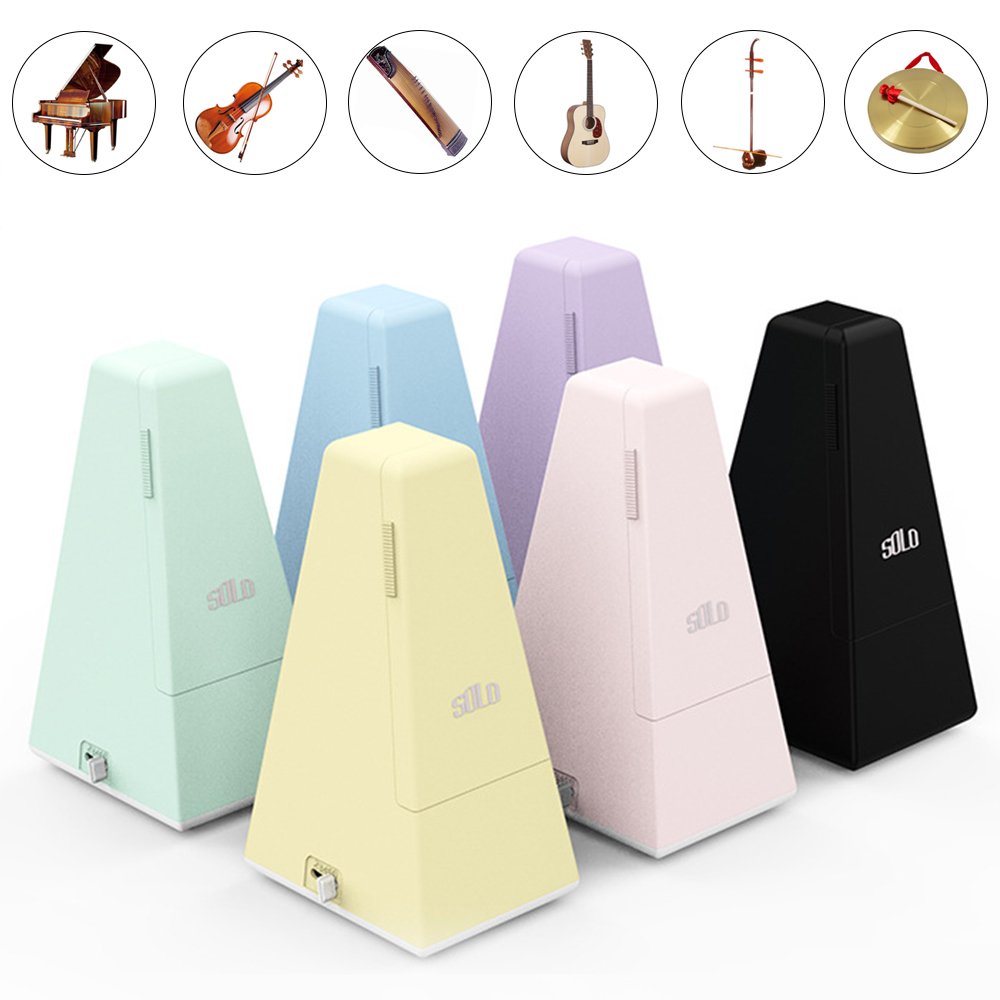 SOLO Guitar Metronome Bell Ring Rhythm Mechanical Pendulum Metronome for Guitar Bass Piano Violin Ac
