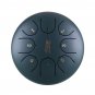6 Inch 8 Notes G Tune Steel Tongue Drum Handpan Instrument with Drum Mallets and Bag