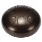 6 Inch 8 Notes G Tune Steel Tongue Drum Handpan Instrument with Drum Mallets and Bag