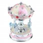Merry-Go-Round Carousel Music Box with Light For Gift Decoration Toy