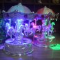 Merry-Go-Round Carousel Music Box with Light For Gift Decoration Toy