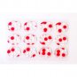 12pcs/set Snare Drum Mute Pad Drum Damper Gel Pads Snare Tom Drum Muffler Mute Transparent Percussio