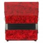 Irin 26 Key 48 Bass Accordion Three Rows Spring Level Playing Accordion Keyboard Instrument