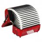 Irin 26 Key 48 Bass Accordion Three Rows Spring Level Playing Accordion Keyboard Instrument