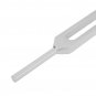 128HZ Aluminum Alloy Silver Tuning Fork Chakra Hammer Ball Diagnostic Tools