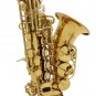 Slade Saxophone Soprano Instrument B-flat Saxophone for Beginner with Cleaning Accessories