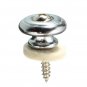 2pc Mushrooms Shape Round Head Guitar Bass Strap Buttons Locks Guitar Parts Strap Pin