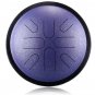 10'' 8 Notes Steel Tongue Drum Handpan Hand Tankdrum With Storage Bag Mallets
