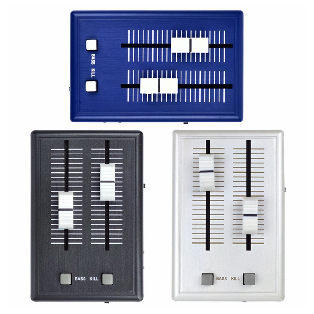 COKYIS K1000 Audio Sound Mixer Mini Pocket Mixer Mini Mobile Phone Mixer 3.5mm Interfaces with Power