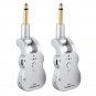EN-9 2.4Ghz Wireless Audio Transmission Receiver System with 280 Rotating Plug for Electric Guitar