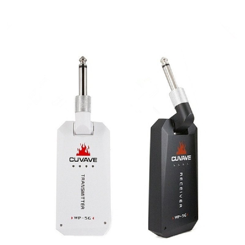 CUVAVE WP-5G Wireless 5.8GHz Guitar System Audio Transmission Receiver for Electric Bass Guitar Ampl