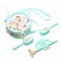 Baby Double-Sided Trumpet Sand Hammer Hand Drums Orff Musical Instruments Educational Toys