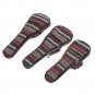 21 23 26 Inch Double Strap Hand Folk Canvas Ukulele Case Soft Padded Carry Protect Backpack Cover Gi