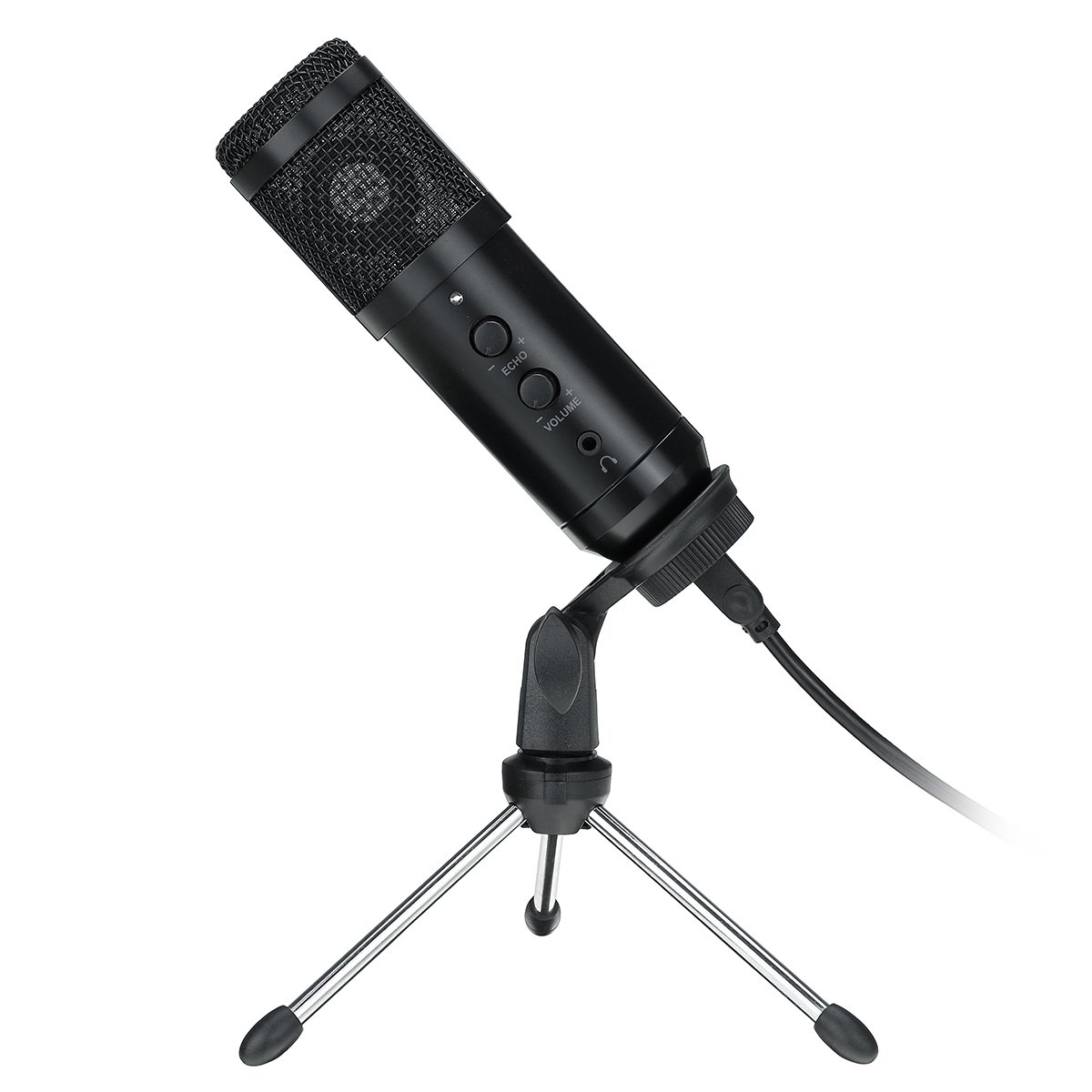 BM800 Condenser Microphone Studio Vocal Recording Mic Mount Boom Stand Kit Set