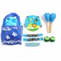 8/19Pcs Kids Children Musical Instrument Toys Set Drum Bell Hammer Trumpet