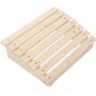 Flat / Slanted Footrest Pine Wood Foot Stool Piano Furniture Home Office Under Table