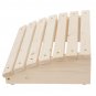 Flat / Slanted Footrest Pine Wood Foot Stool Piano Furniture Home Office Under Table