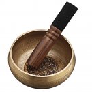 Tibetan Singing Bowl with Healing Mantra Engravings  Meditation Sound Bowl Handcrafted in Nepal