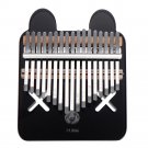 17 Keys Kalimbas Crystal Thumb Piano Acrylic Portable Musical Instrument Gifts for Kids Adult Beginn