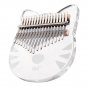 17 Keys Acrylic Crystal Kalimbas Thumb Piano With Bag Hammer And Music Book Perfect For Music Lover 