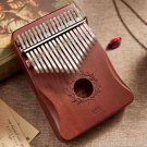 17 key Gauntlets Thumb Piano Mahogany kalimbas Wood acoustic Musical Instrument for Beginner  With A