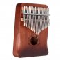 17 key Gauntlets Thumb Piano Mahogany kalimbas Wood acoustic Musical Instrument for Beginner  With A