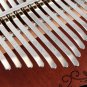 17 key Gauntlets Thumb Piano Mahogany kalimbas Wood acoustic Musical Instrument for Beginner  With A