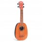 21 Inch Ukulele Woodgrain Beginner Ukuleles Uke Hawaii Guitar w/ Puzzle Tuning