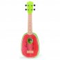 21 Inch Ukulele Woodgrain Beginner Ukuleles Uke Hawaii Guitar w/ Puzzle Tuning