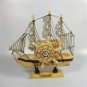 Mediterranean Sailing Music Box Gifts For The New Year Creative Wooden Sailboat Craft Gift Souvenirs
