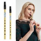 NAOMI Tin Whistle Penny Whistle High C Key Brass Whistle Six-holed Woodwind Instrument For Beginner 